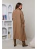 Rodier Lin Leinen-Cardigan in Camel