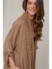 Rodier Lin Leinen-Cardigan in Camel