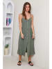 Rodier Lin Leinen-Kleid in Khaki