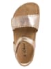 s.Oliverrrrr Leren sandalen goudkleurig