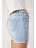 Garcia Jeans-Shorts "Evelin" in Hellblau