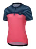 Protective Fietsshirt "Preppy" rood/blauw