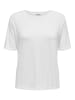 JDY Koszulka "Mila" w kolorze białym