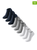 UNCOVER BY SCHIESSER 9-delige set: sokken donkerblauw/grijs/wit
