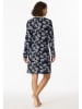 Schiesser Nachthemd in Dunkelblau