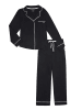 DKNY Piżama w kolorze czarnym