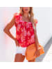 LA Angels Blouse rood/lichtroze