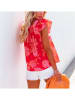 LA Angels Bluse in Rot/ Rosa