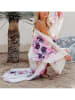 LA Angels Kimono w kolorze kremowo-fioletowym
