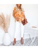 LA Angels Blouse oranje/crème