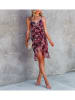 LA Angels Kleid in Bordeaux
