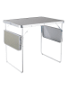 Nature Fellow Campingtafel grijs - (B)116 x (H)60 x (D)70 cm
