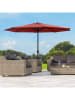 Garden Hero Parasol w kolorze bordowym - Ø 300 cm