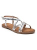 Foreverfolie Sandalen zilverkleurig