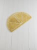 Colourful Cotton Badmat "Limon" geel