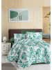 Colorful Cotton Renforcé beddengoedset "Rana" groen/wit