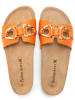 BABUNKERS Family Leren slippers oranje
