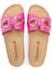 BABUNKERS Family Leren slippers roze