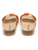 BABUNKERS Family Leder-Pantoletten in Orange