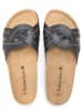 BABUNKERS Family Leren slippers zwart