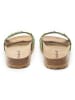 BABUNKERS Family Leren slippers groen