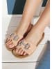 BABUNKERS Family Leren slippers lichtroze