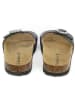 BABUNKERS Family Leren slippers zwart