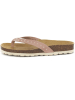 BABUNKERS Family Leder-Zehentrenner in Rosa