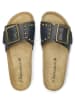BABUNKERS Family Leren slippers zwart