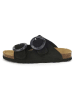 BABUNKERS Family Leren slippers zwart