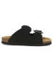 BABUNKERS Family Leren slippers zwart