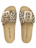 BABUNKERS Family Pantoletten in Braun/ Beige