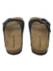 BABUNKERS Family Leren slippers zwart