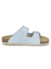 BABUNKERS Family Leren slippers lichtblauw