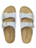 BABUNKERS Family Leren slippers lichtblauw