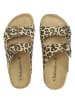 BABUNKERS Family Pantoletten in Beige/ Braun