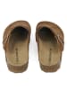 BABUNKERS Family Leder-Clogs in Braun