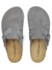 BABUNKERS Family Leder-Clogs in Grau