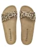 BABUNKERS Family Pantoletten in Braun/ Beige