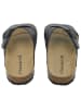 BABUNKERS Family Leren slippers zwart