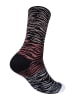 Protective Fahrradsocken "Street Dreams" in Schwarz/ Rot