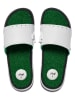 Reef Slippers "Mulligan Slide" wit/groen