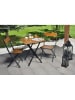 FLORIANE GARDEN 3-delige tuinmeubelset bruin