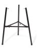 FLORIANE GARDEN BBQ-Grill in Schwarz - (H)84 x Ø 45 cm