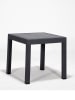FLORIANE GARDEN Gartentisch in Schwarz - (B)80 x (H)75 x (T)80 cm