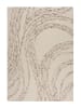 Flair Rugs Woll-Teppich in Creme/ Hellbraun