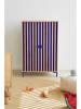 Folkifreckles Kledingkast "Alva" lichtbruin/blauw - (B)75 x (H)164,5 x (D)45 cm