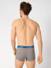 Sloggi 2er-Set: Boxershorts in Blau/ Grau