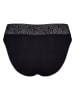 Sloggi Menstruacyjne figi high waist "Tai - LIght" w kolorze czarnym