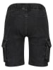 RAIZZED® Jeansshorts "Seoul" in Schwarz